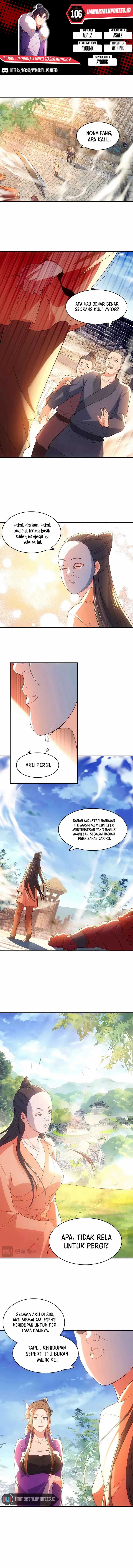 If I Don’t Die, I’ll Be Invincible Chapter 106 Gambar 1