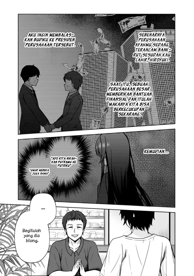 Iinazuke ga Dekita to Omottara, Sono Iinazuke ga Gakkou de Yuumei na “Akuyaku Reijou” Dattan dakedo, Dou Sureba Ii? Chapter 01.1 Gambar 6