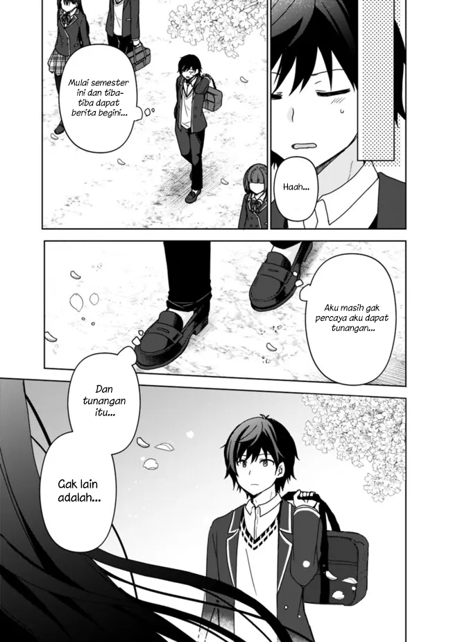 Iinazuke ga Dekita to Omottara, Sono Iinazuke ga Gakkou de Yuumei na “Akuyaku Reijou” Dattan dakedo, Dou Sureba Ii? Chapter 01.1 Gambar 8