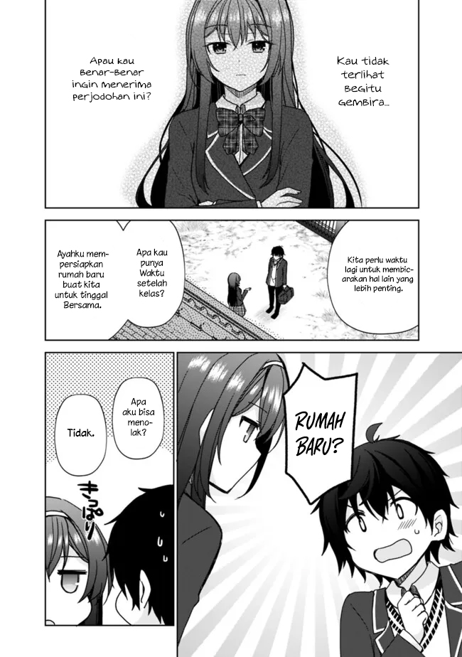 Iinazuke ga Dekita to Omottara, Sono Iinazuke ga Gakkou de Yuumei na “Akuyaku Reijou” Dattan dakedo, Dou Sureba Ii? Chapter 01.1 Gambar 19