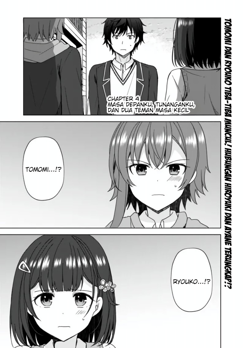 Iinazuke ga Dekita to Omottara, Sono Iinazuke ga Gakkou de Yuumei na “Akuyaku Reijou” Dattan dakedo, Dou Sureba Ii? Chapter 04 Gambar 2
