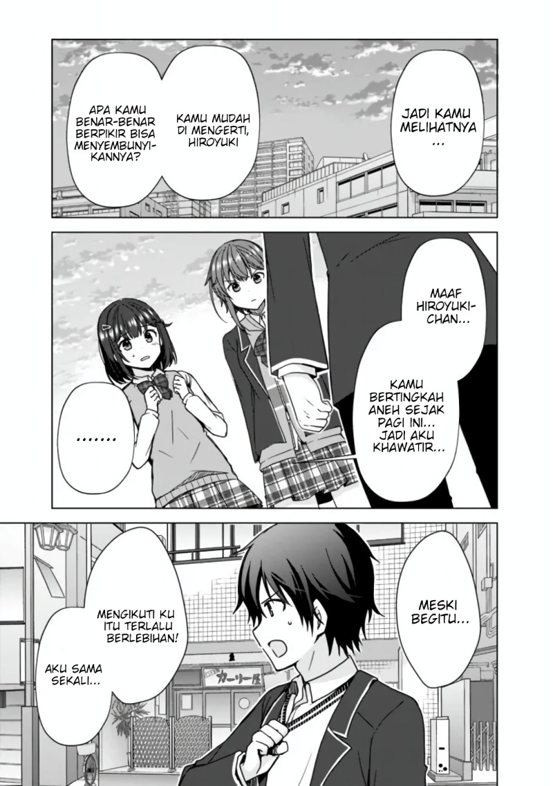 Iinazuke ga Dekita to Omottara, Sono Iinazuke ga Gakkou de Yuumei na “Akuyaku Reijou” Dattan dakedo, Dou Sureba Ii? Chapter 04 Gambar 4