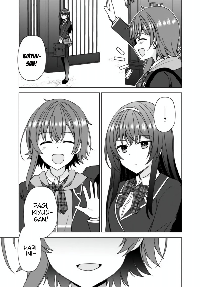 Iinazuke ga Dekita to Omottara, Sono Iinazuke ga Gakkou de Yuumei na “Akuyaku Reijou” Dattan dakedo, Dou Sureba Ii? Chapter 04 Gambar 22