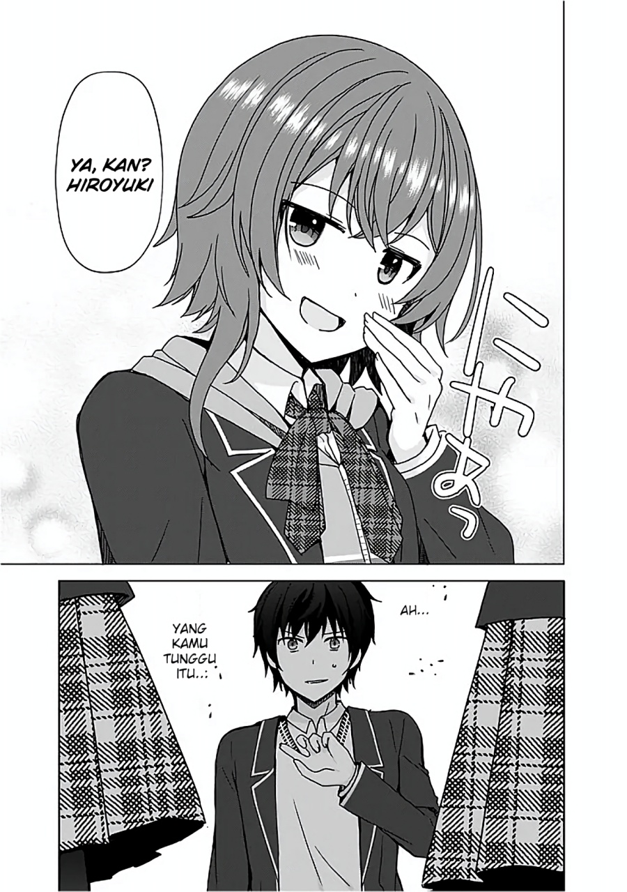 Iinazuke ga Dekita to Omottara, Sono Iinazuke ga Gakkou de Yuumei na “Akuyaku Reijou” Dattan dakedo, Dou Sureba Ii? Chapter 05 Gambar 23