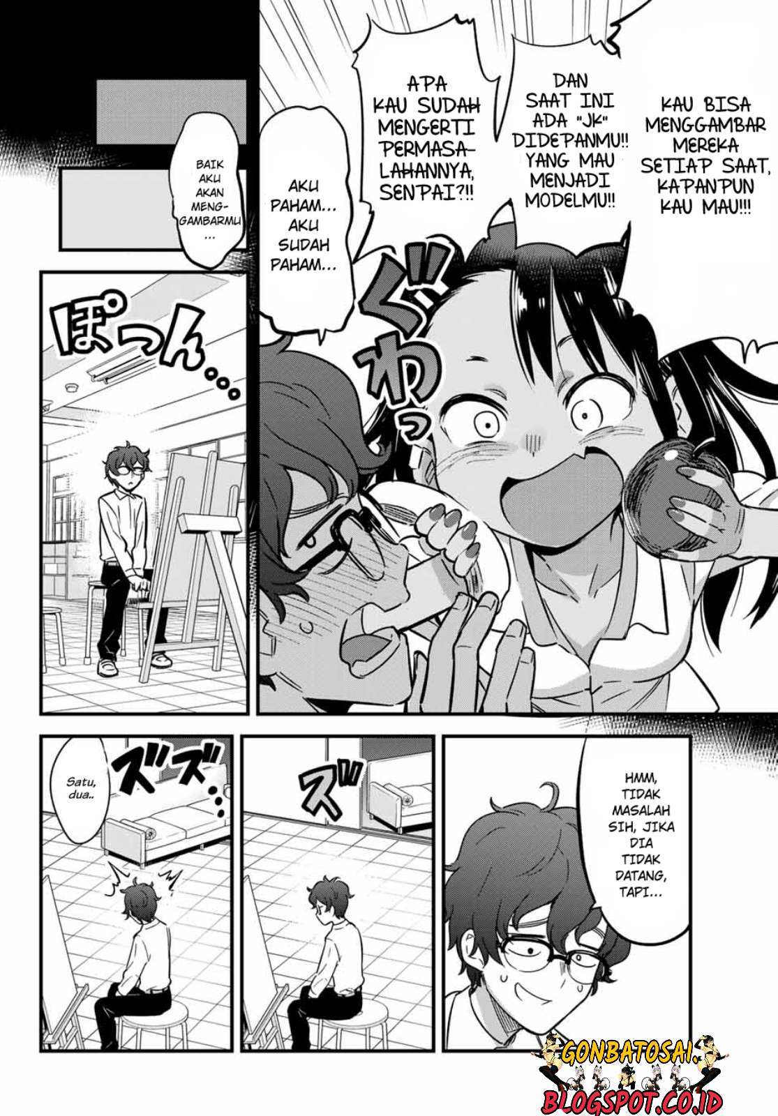 Ijiranaide, Nagatoro-san Chapter 08.1 Gambar 4