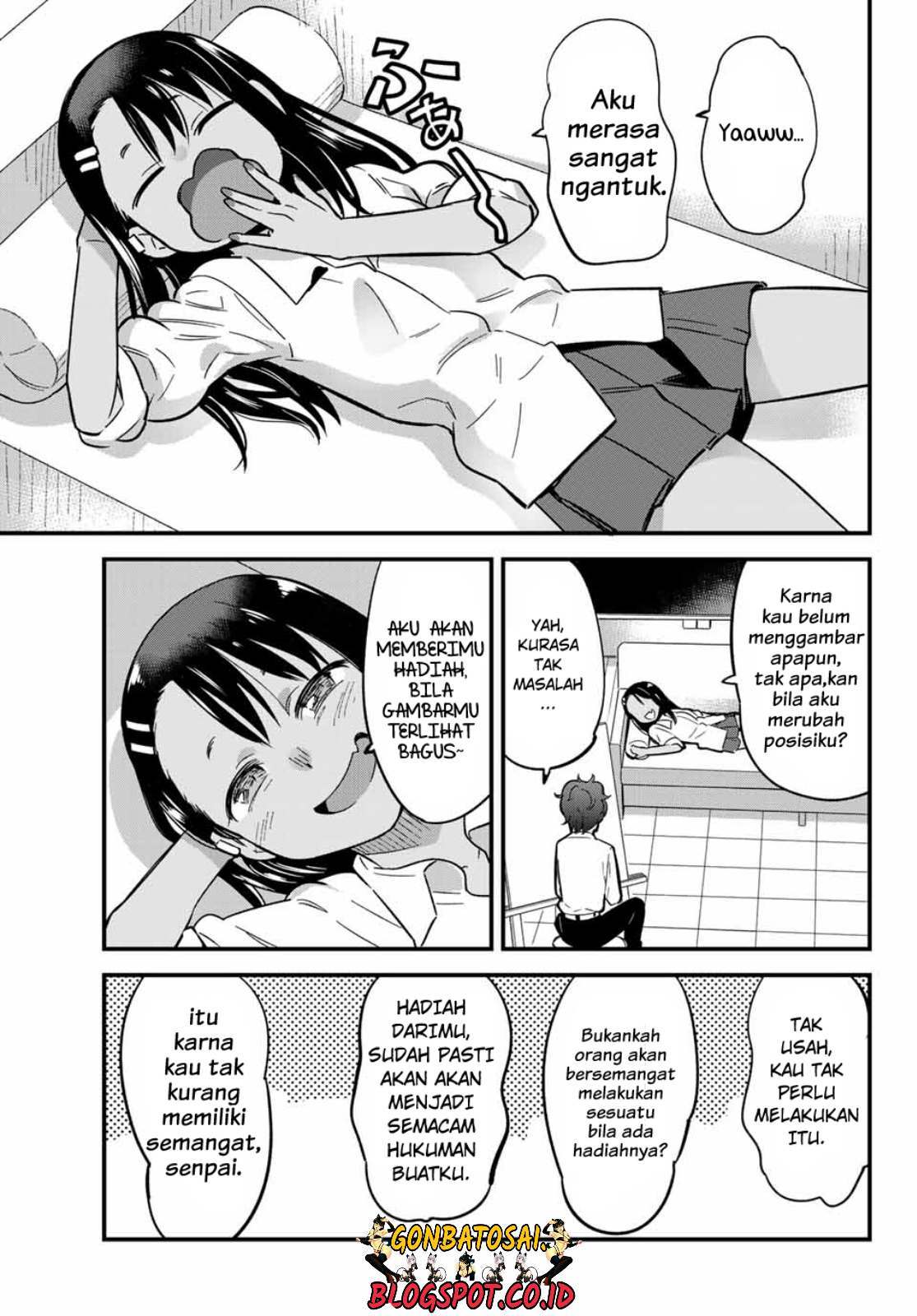 Ijiranaide, Nagatoro-san Chapter 08.1 Gambar 11