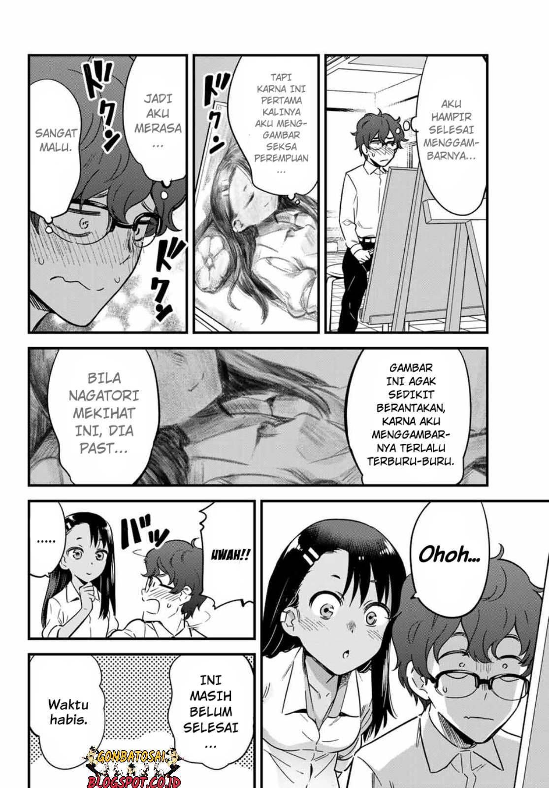 Ijiranaide, Nagatoro-san Chapter 08.1 Gambar 17