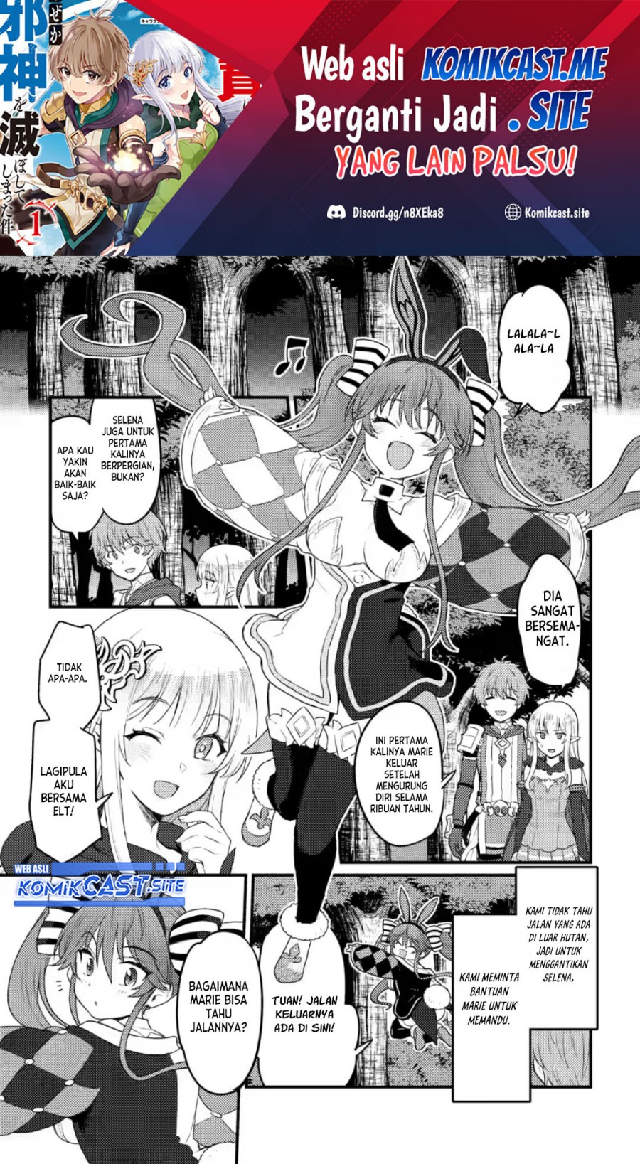 Ikenie ni Natta Ore ga Nazeka Jashin wo Horoboshite Shimatta Ken Chapter 09 Gambar 2