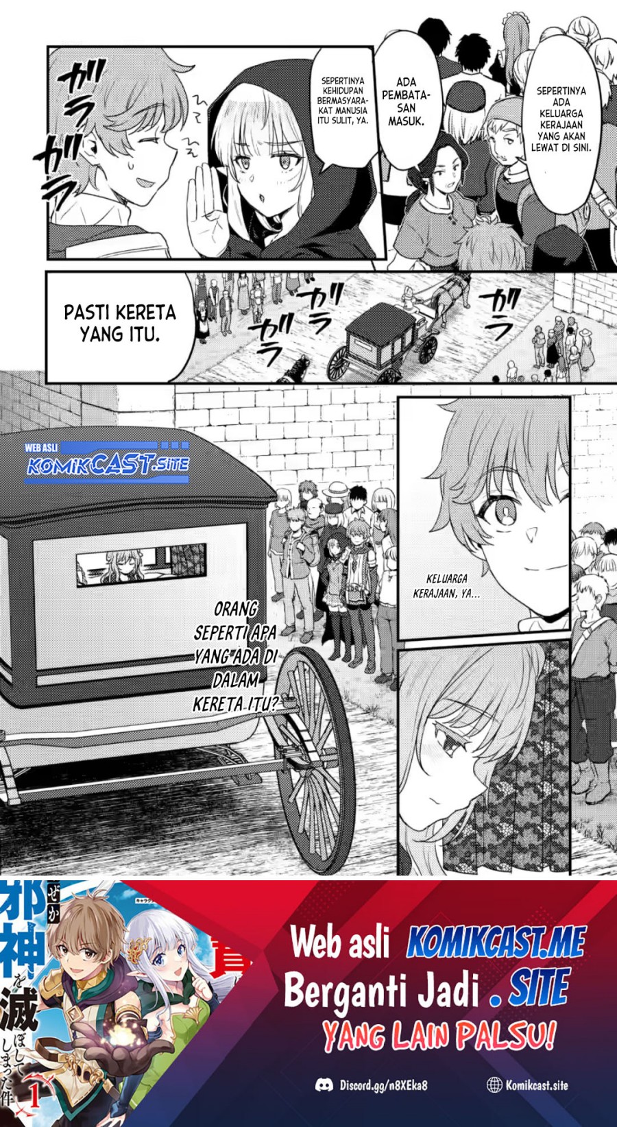 Ikenie ni Natta Ore ga Nazeka Jashin wo Horoboshite Shimatta Ken Chapter 09 Gambar 33