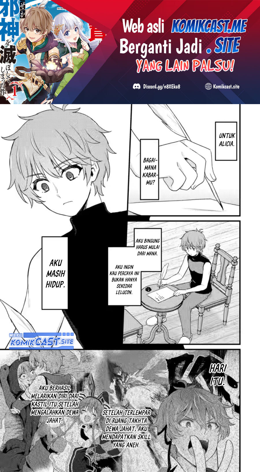 Ikenie ni Natta Ore ga Nazeka Jashin wo Horoboshite Shimatta Ken Chapter 11 Gambar 2