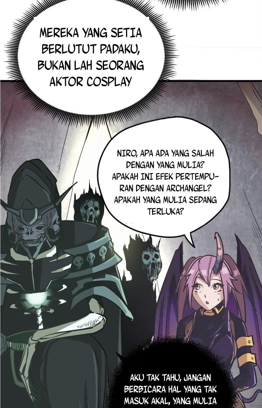 I’m Not The Overlord Chapter 01 Gambar 41