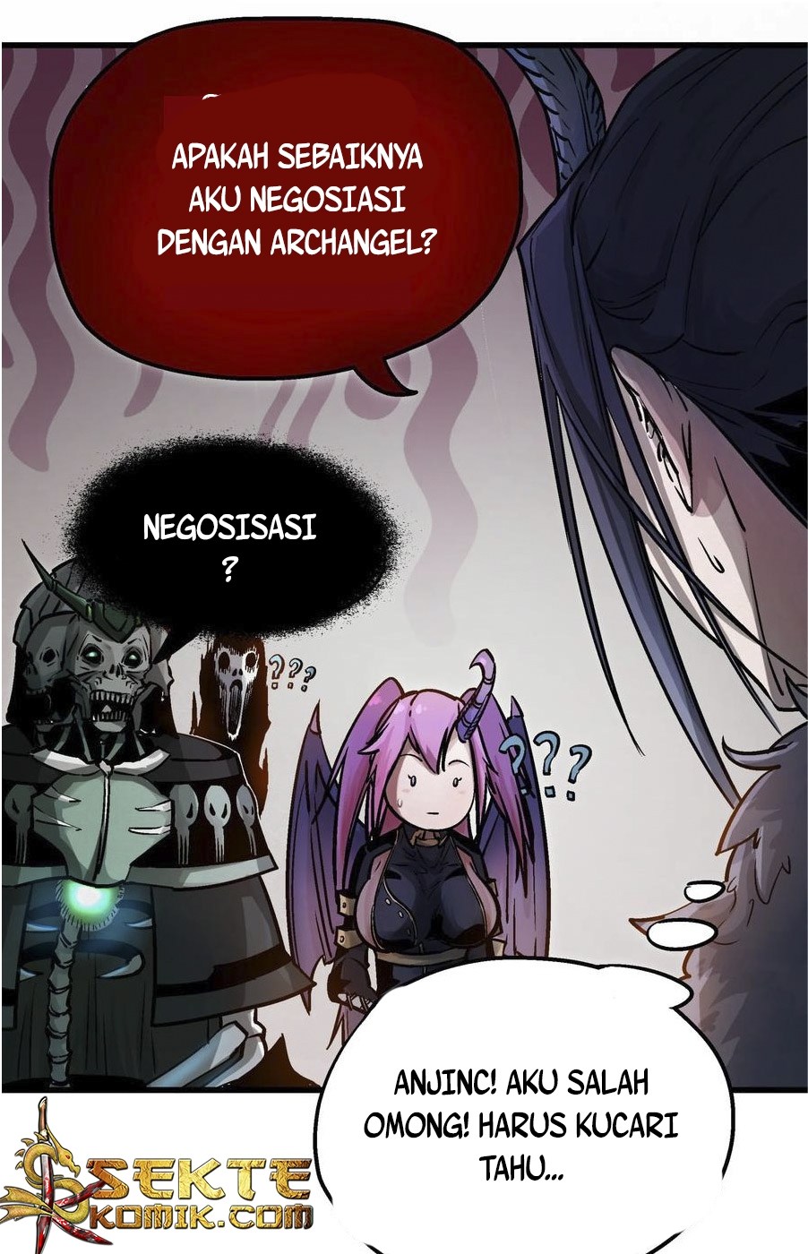 I’m Not The Overlord Chapter 01 Gambar 46