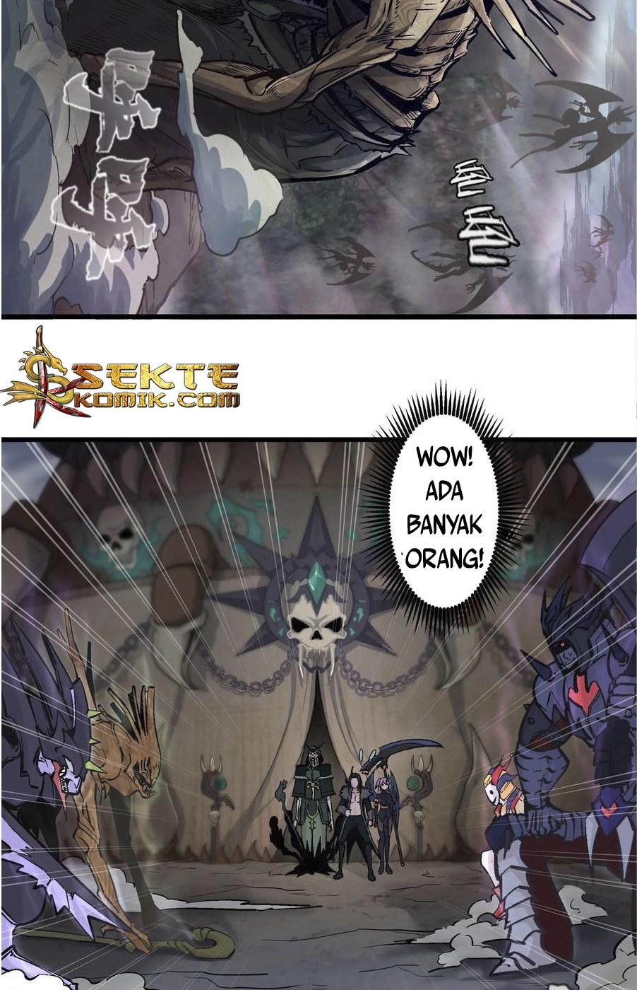 I’m Not The Overlord Chapter 01 Gambar 52