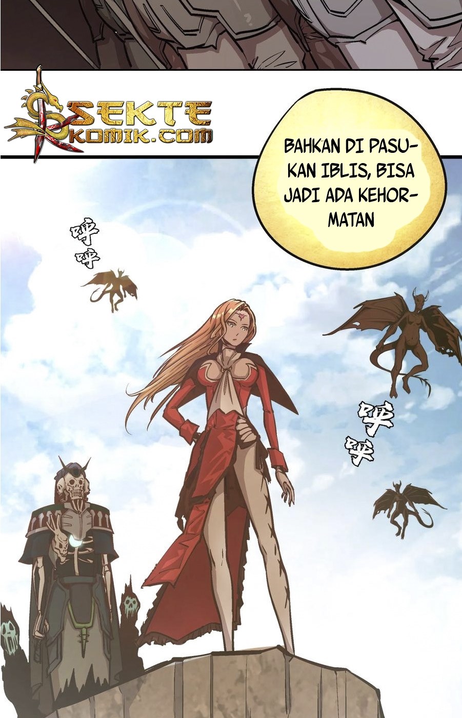 I’m Not The Overlord Chapter 01 Gambar 167