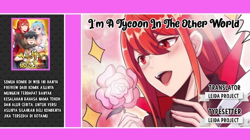I’m A Tycoon In The Other World Chapter 01 Gambar 1