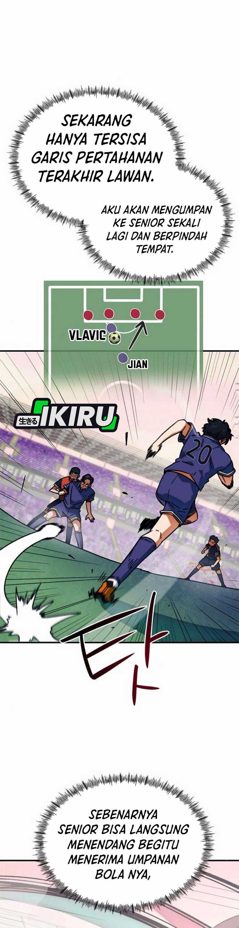 I’m Being Misunderstood as a Soccer Genius Chapter 31 Gambar 27