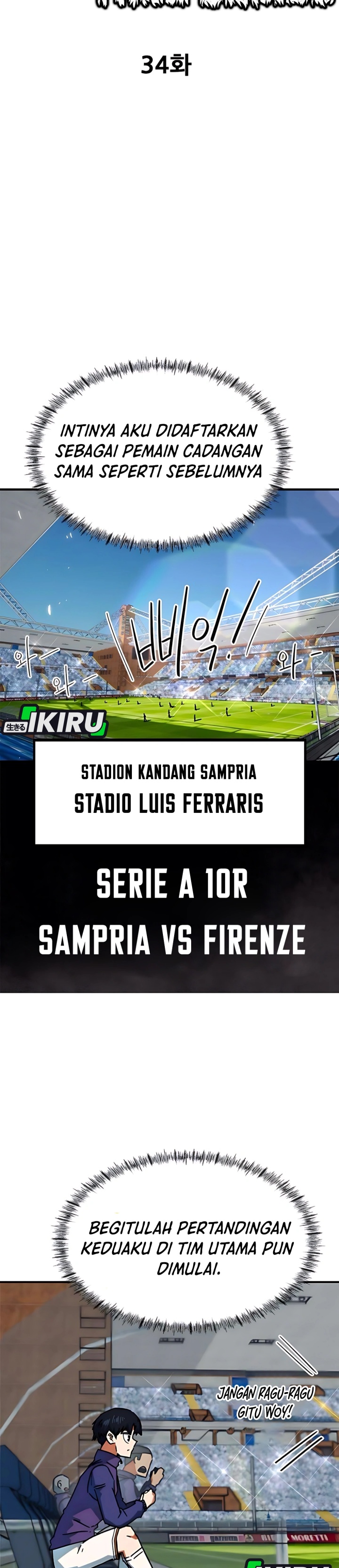 I’m Being Misunderstood as a Soccer Genius Chapter 34 Gambar 6