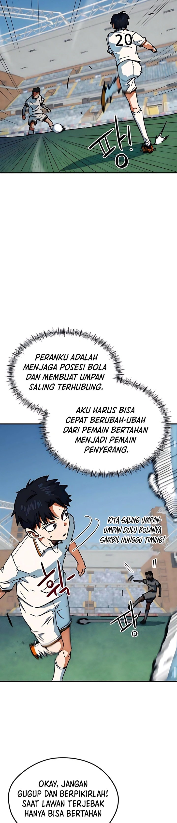 I’m Being Misunderstood as a Soccer Genius Chapter 34 Gambar 15