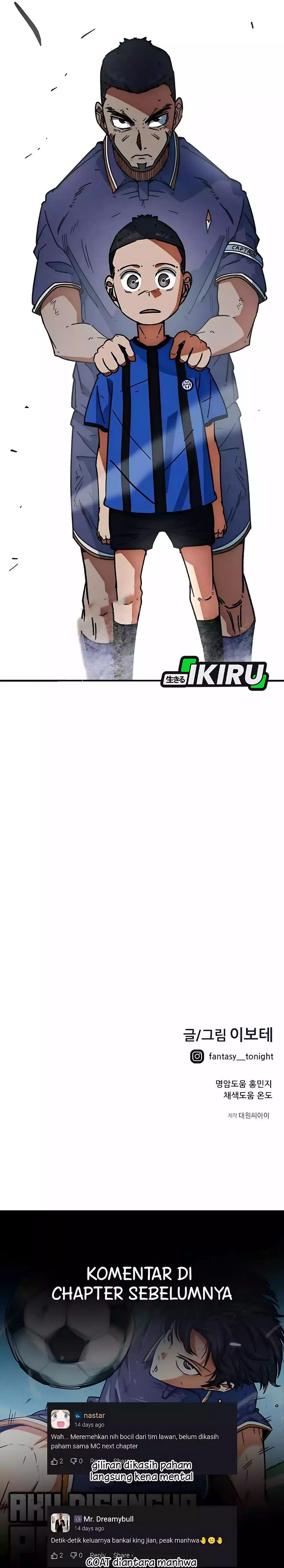 I’m Being Misunderstood as a Soccer Genius Chapter 41 Gambar 45