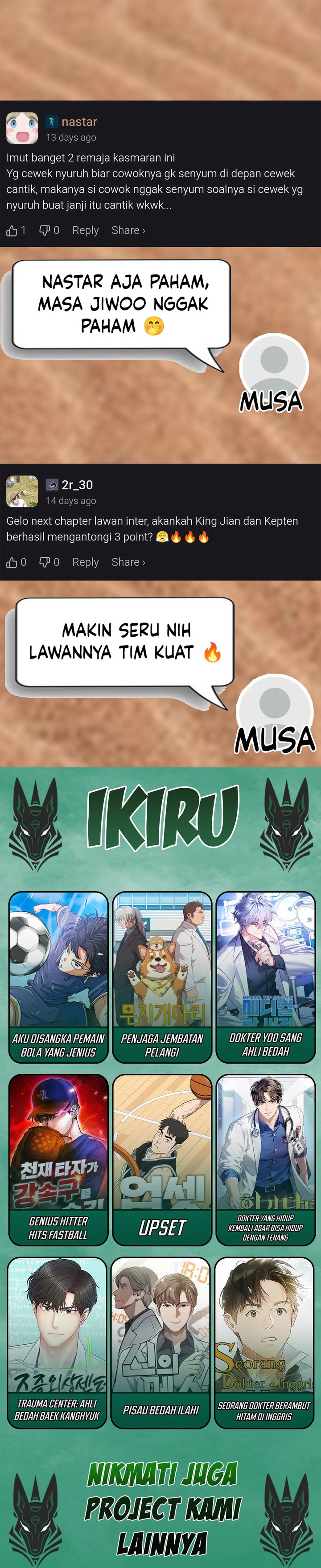 I’m Being Misunderstood as a Soccer Genius Chapter 43 Gambar 47
