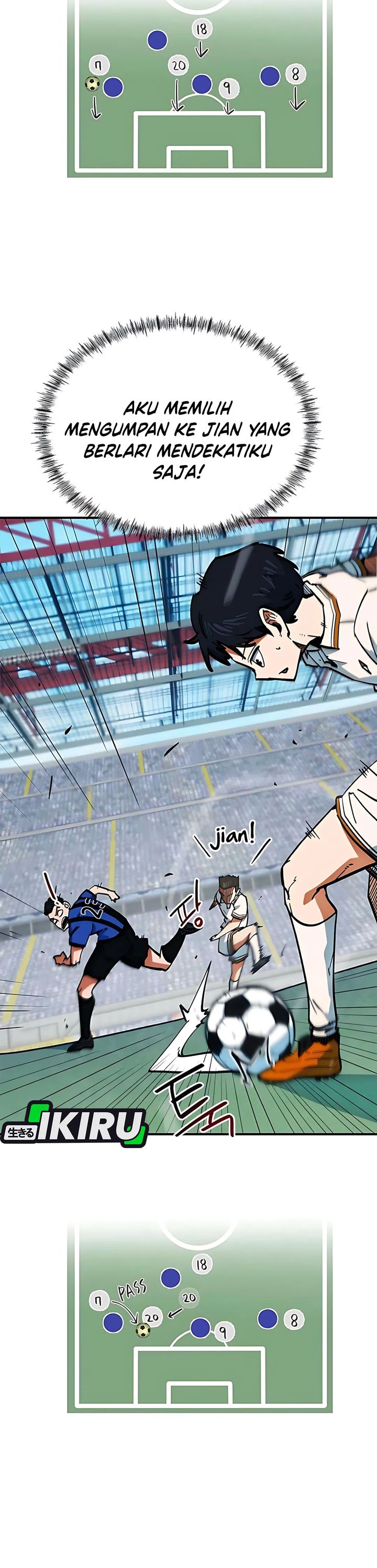 I’m Being Misunderstood as a Soccer Genius Chapter 44 Gambar 11