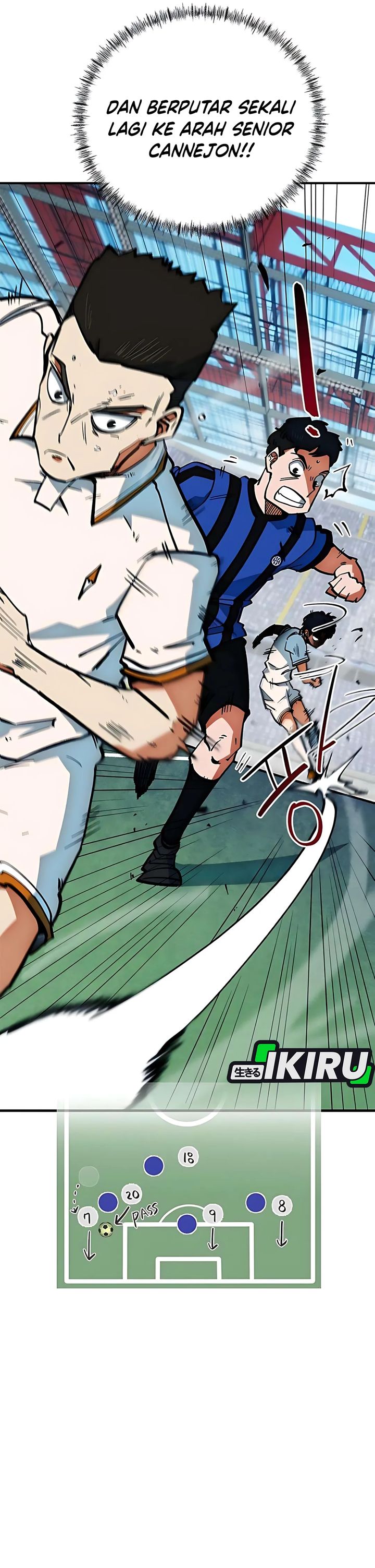 I’m Being Misunderstood as a Soccer Genius Chapter 44 Gambar 13