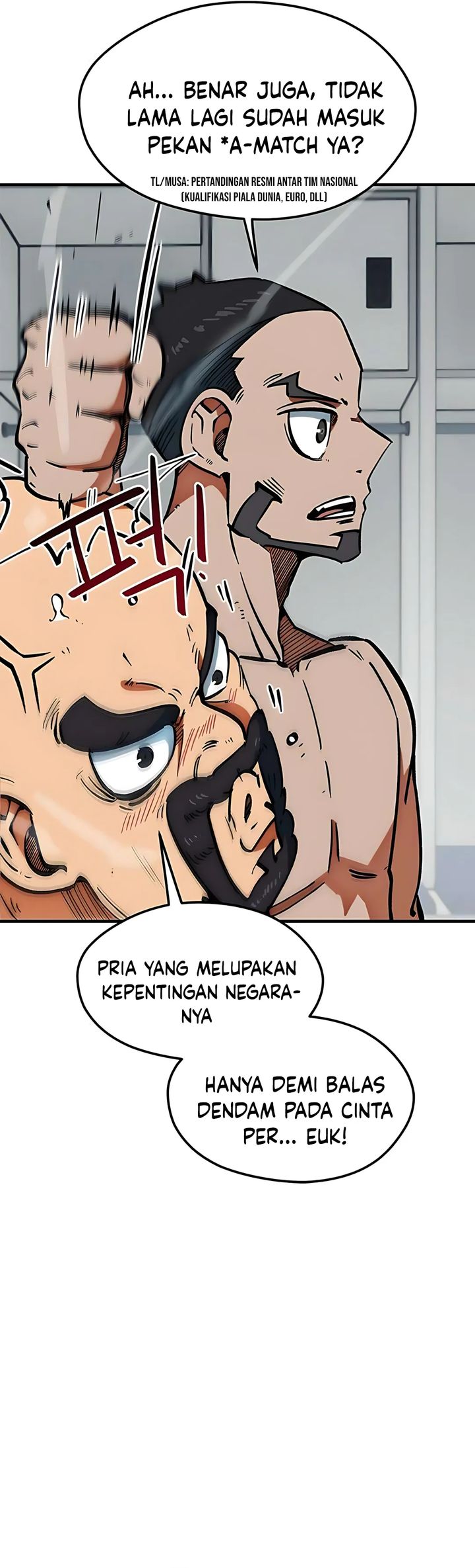 I’m Being Misunderstood as a Soccer Genius Chapter 44 Gambar 44