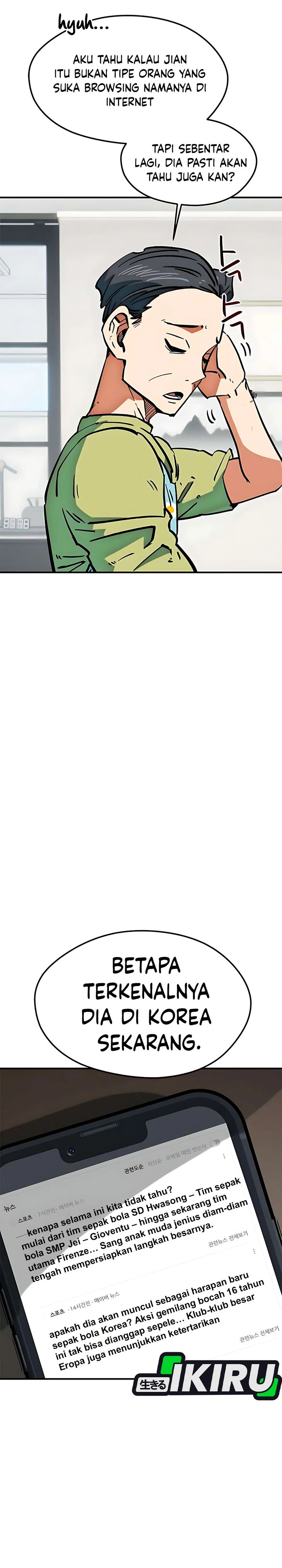 I’m Being Misunderstood as a Soccer Genius Chapter 44 Gambar 50