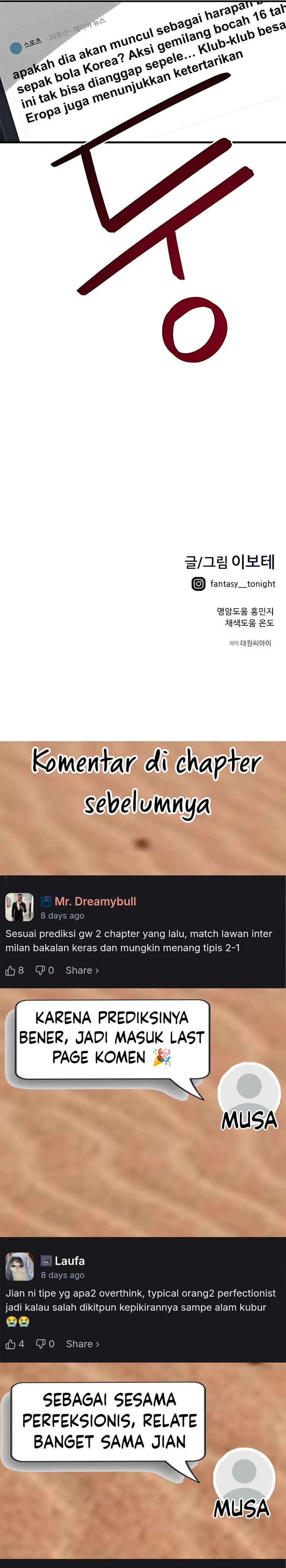 I’m Being Misunderstood as a Soccer Genius Chapter 44 Gambar 51