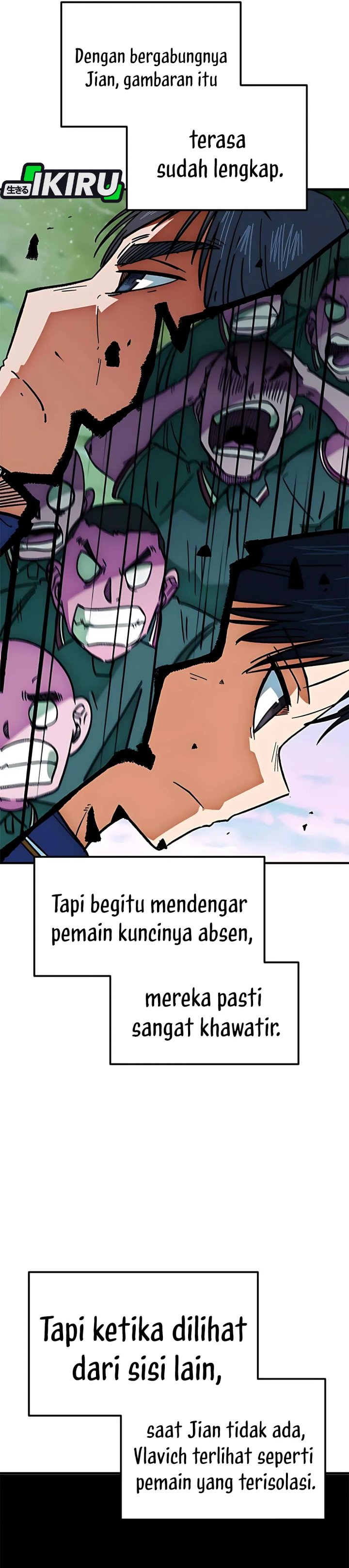 I’m Being Misunderstood as a Soccer Genius Chapter 48 Gambar 16