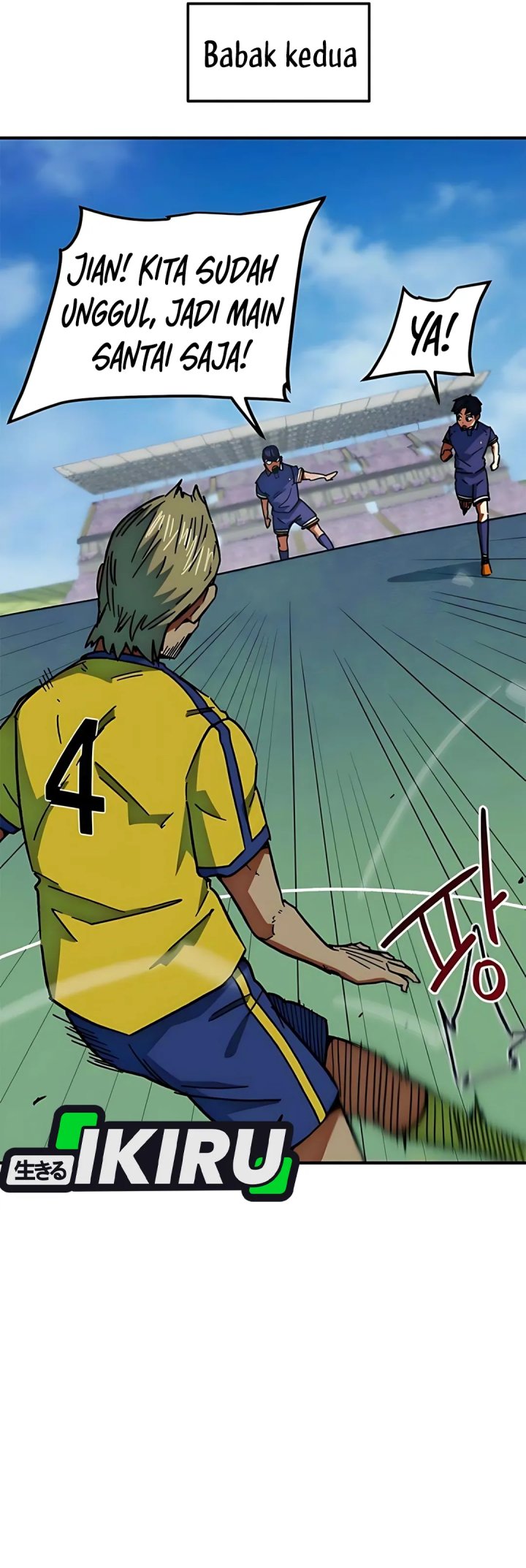 I’m Being Misunderstood as a Soccer Genius Chapter 48 Gambar 24