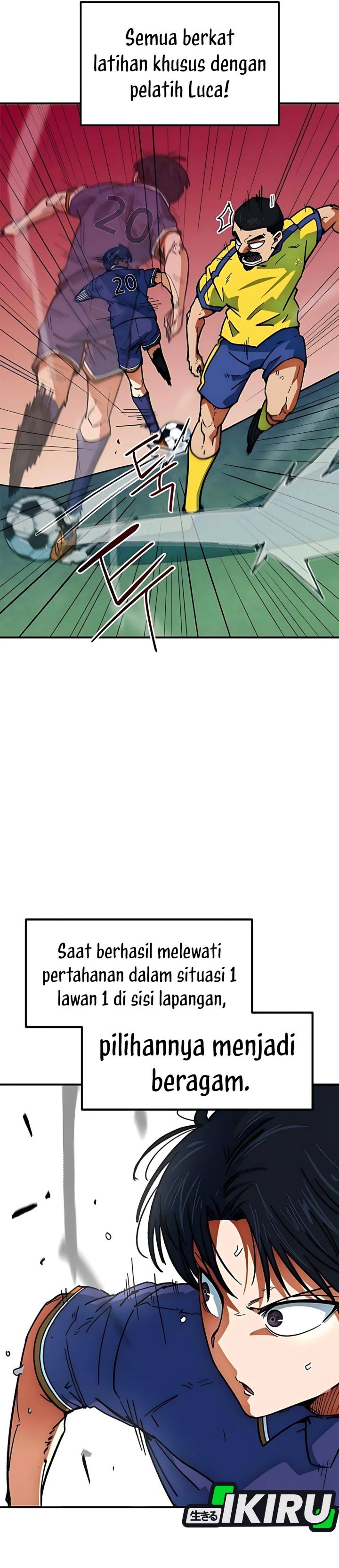 I’m Being Misunderstood as a Soccer Genius Chapter 48 Gambar 37