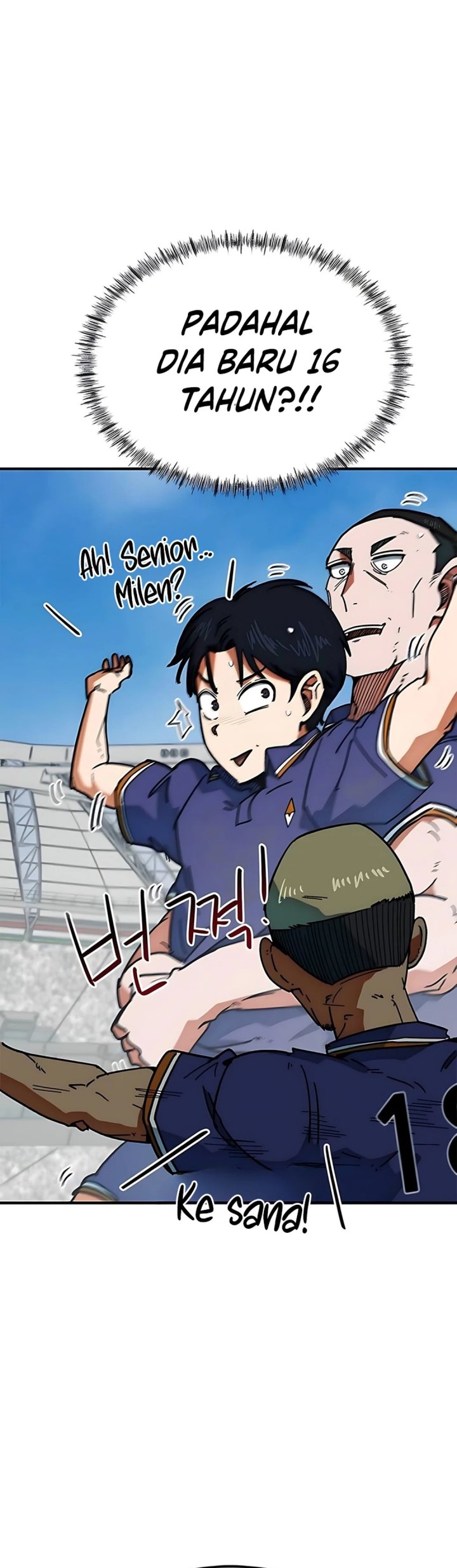 I’m Being Misunderstood as a Soccer Genius Chapter 52 Gambar 18