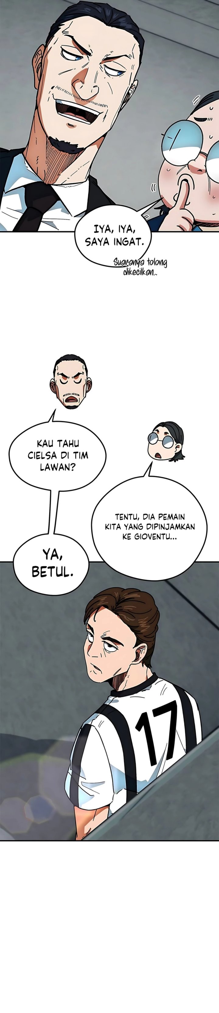 I’m Being Misunderstood as a Soccer Genius Chapter 52 Gambar 46