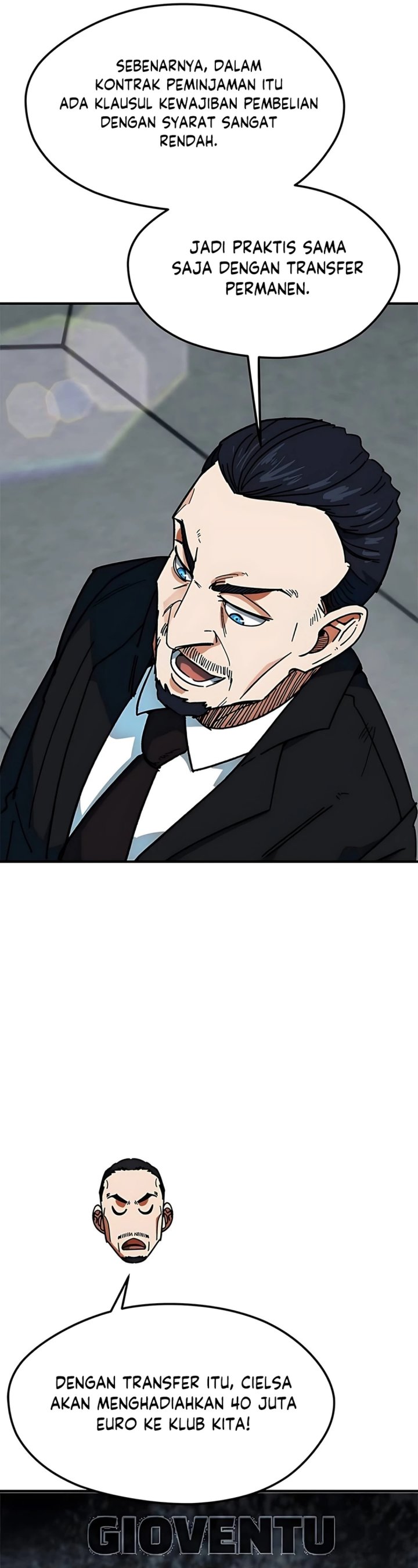 I’m Being Misunderstood as a Soccer Genius Chapter 52 Gambar 47