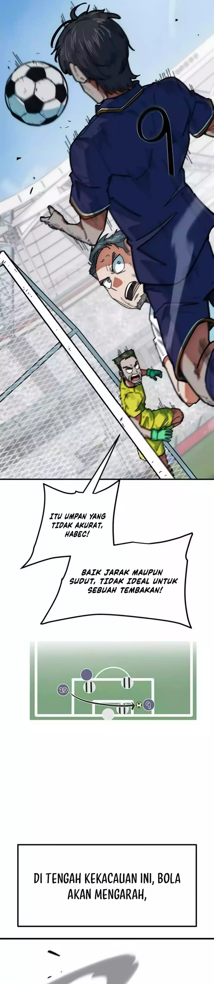 I’m Being Misunderstood as a Soccer Genius Chapter 53 Gambar 43