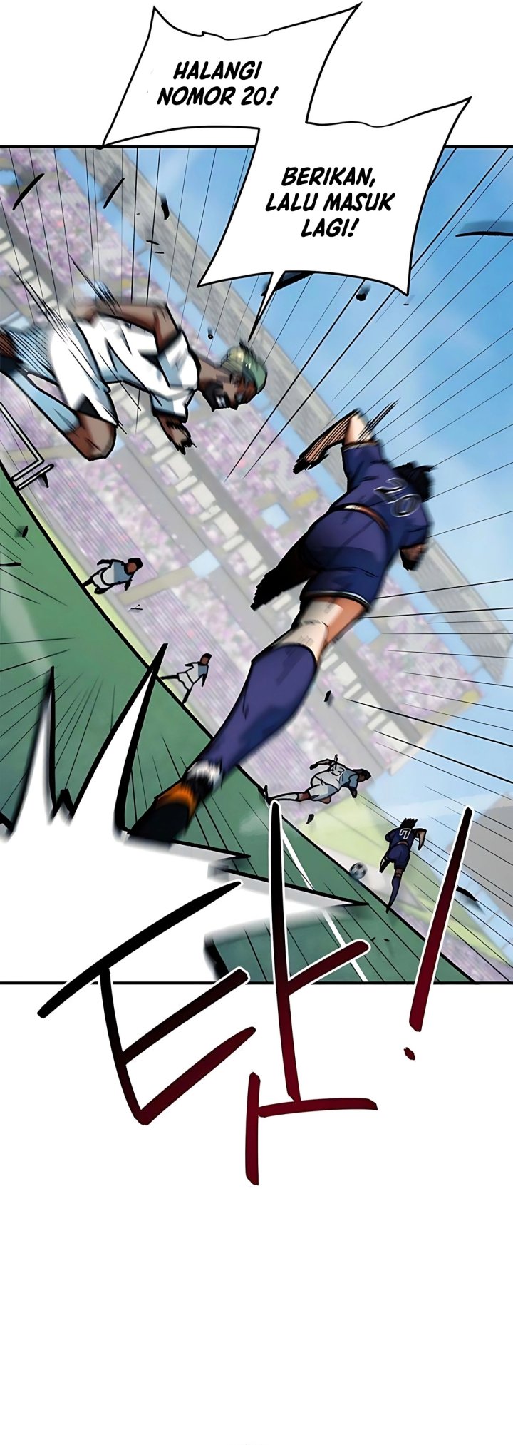 I’m Being Misunderstood as a Soccer Genius Chapter 57 Gambar 20