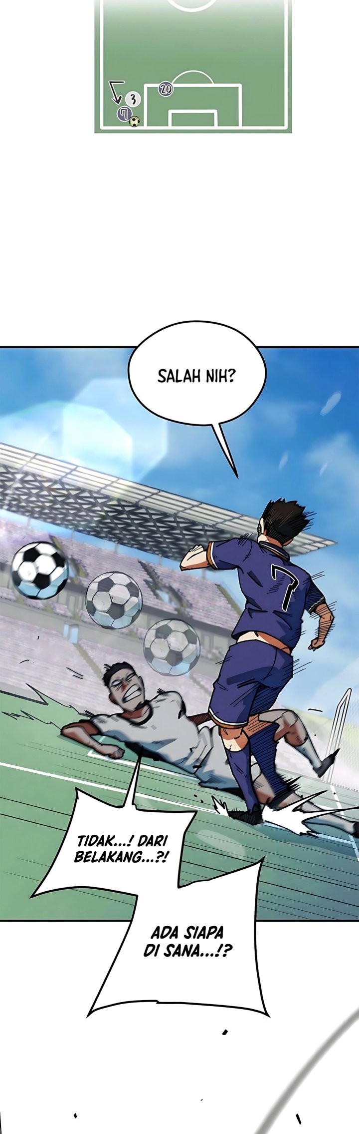 I’m Being Misunderstood as a Soccer Genius Chapter 57 Gambar 23
