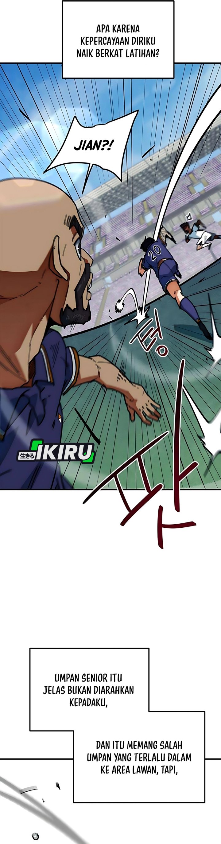 I’m Being Misunderstood as a Soccer Genius Chapter 57 Gambar 41