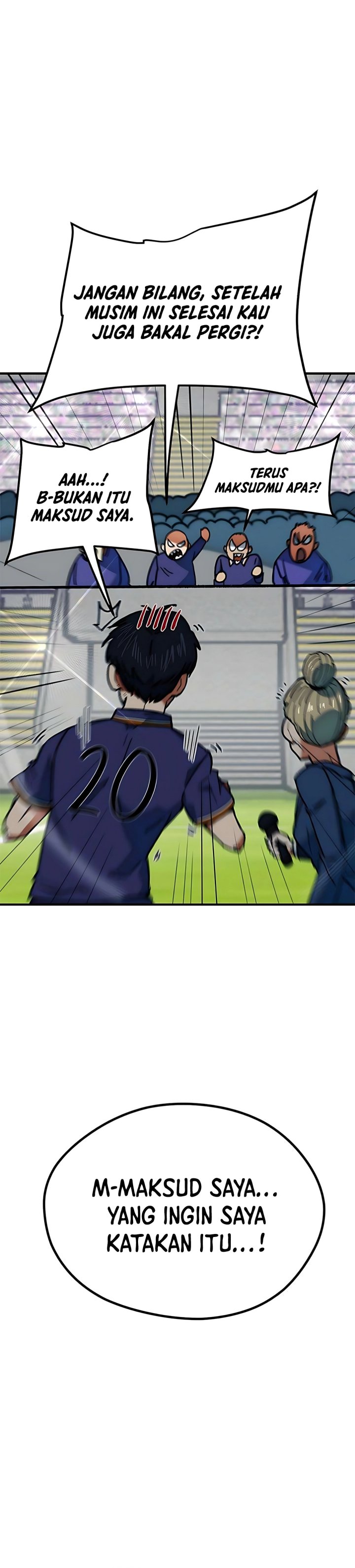 I’m Being Misunderstood as a Soccer Genius Chapter 57 Gambar 54