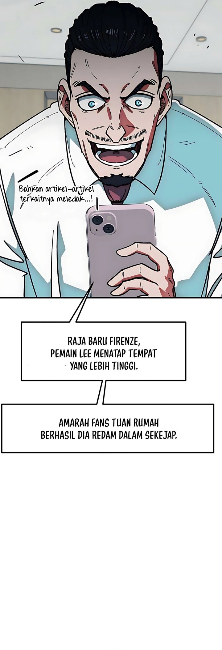 I’m Being Misunderstood as a Soccer Genius Chapter 57 Gambar 61