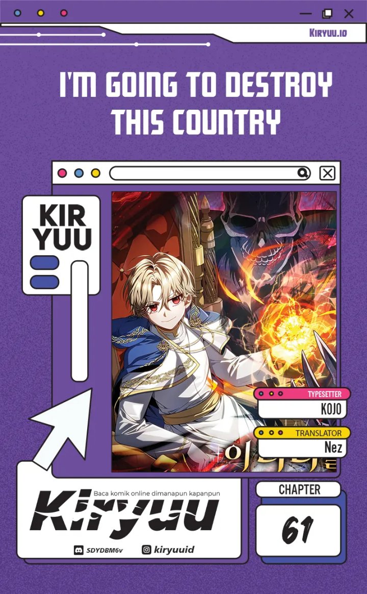 I’m Going To Destroy This Country Chapter 61 Gambar 1