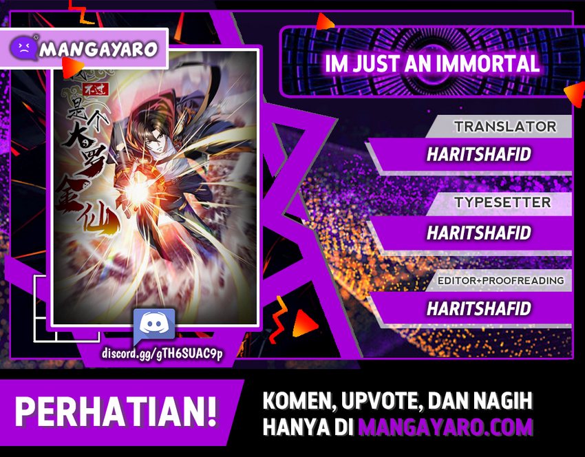 I’m Just An Immortal Chapter 01 Gambar 1