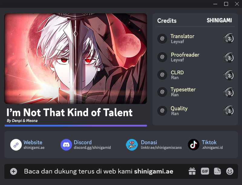 I’m Not That Kind of Talent Chapter 71 Gambar 1