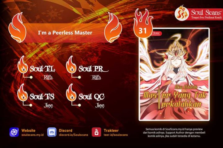 I’m A Peerless Master Chapter 31 Gambar 1
