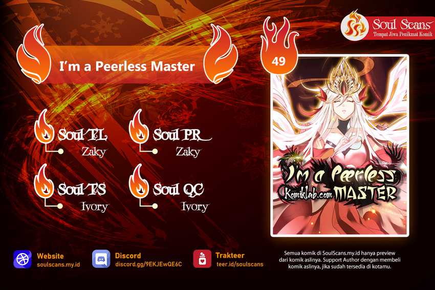 I’m A Peerless Master Chapter 49 Gambar 1