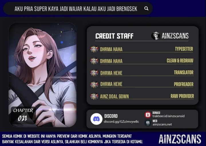 I’m a Super Rich Guy, So It’s Reasonable For Me to Be a Scumbag Chapter 21 Gambar 1