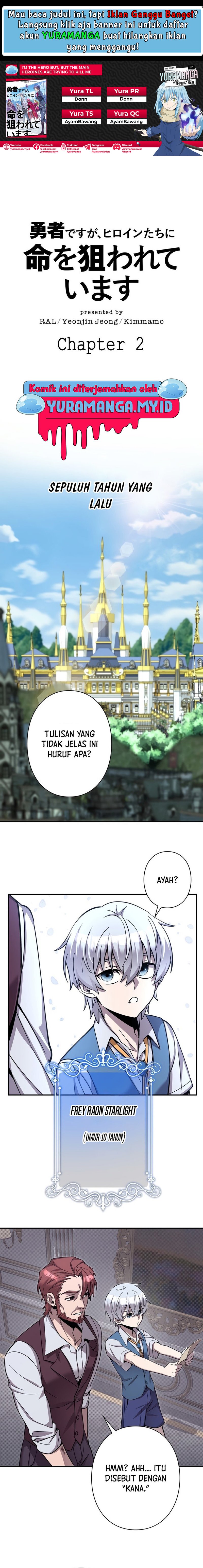 Im the Hero but the Main Heroines Are Trying to Kill Me Chapter 02 Gambar 1