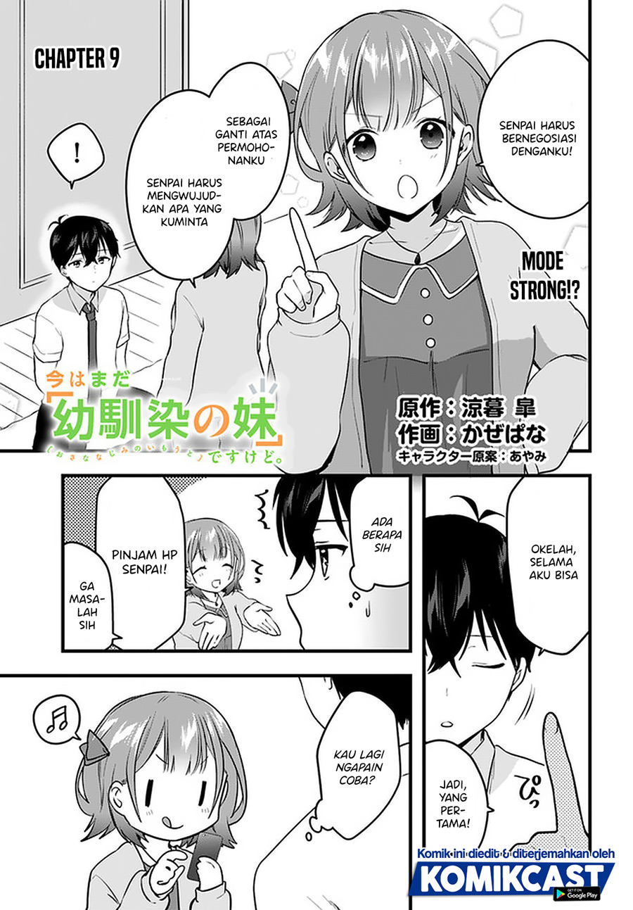 Ima wa Mada “Osananajimi no Imouto” Desu kedo. Chapter 09 Gambar 2