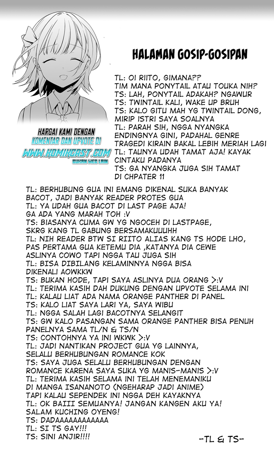 Ima wa Mada “Osananajimi no Imouto” Desu kedo. Chapter 11-End Gambar 32